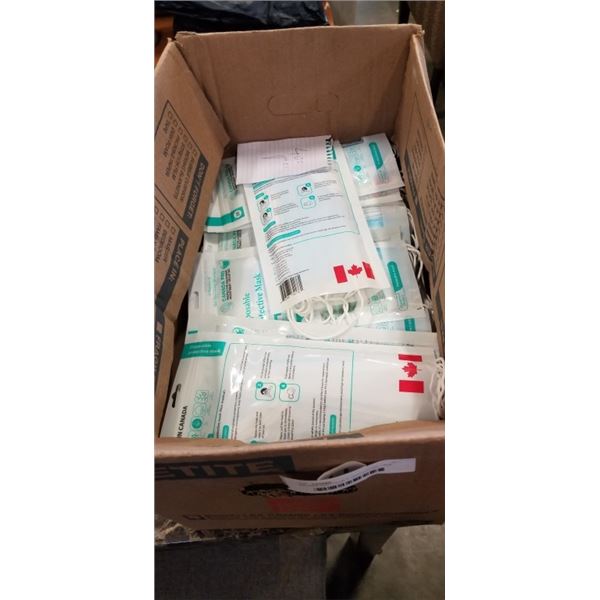 400 NEW DISPOSABLE PROTECTIVE FACE MASKS