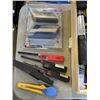 Image 4 : TWO TRAYS OF ASSORTED TOOLS AND SHOP SUPPLIES