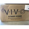 Image 3 : VIVO MECHANICAL ARM DUAL ULTRAWIDE MONITOR DESK MOUNT AND 2 CLAMP ON TRAYS