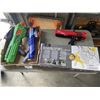 Image 1 : LOT OF NERF GUNS AND BADMINTON SET.