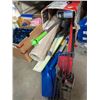 Image 2 : SHARK VAC, SWIFFER, AND ASSORTED CLEANING SUPPLIES