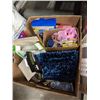 Image 3 : SHARK VAC, SWIFFER, AND ASSORTED CLEANING SUPPLIES