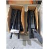 Image 3 : BIN AND ASSORTEDMENT OF LOCKS AND BRACKETS