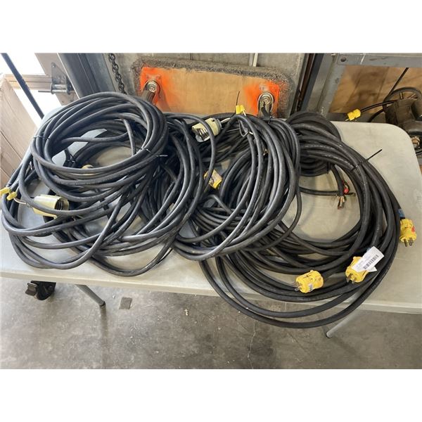 COILS OF ELECTRICAL CABLE