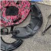 Image 4 : NEW XYPLER SNOW TUBE WITH HARD BOTTOM,  PINK CAMO, RETAIL $160