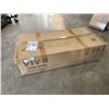 Image 1 : VIVO BLACK CORNER TV STAND WITH DARK WALNUT BASE
