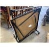 Image 3 : FOLDING CARD TABLE AND COLLAPSIBLE  CLOTHING RACK