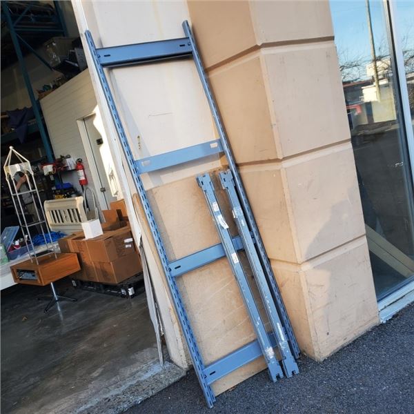 7FT SECTION OF EZ-RECT, 4 SHELVES