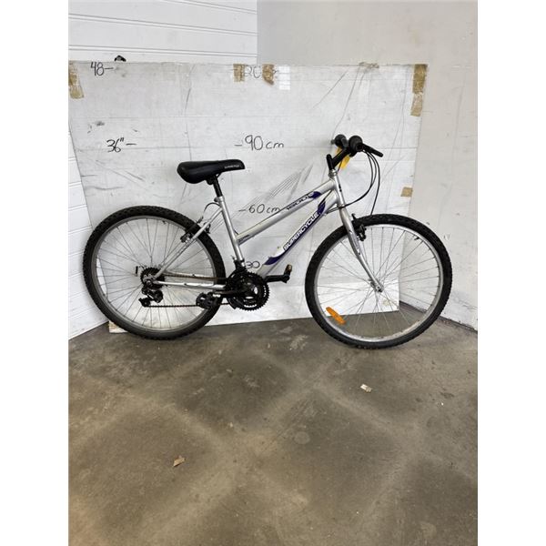 GREY AND BLUE SUPERCYCLE BIKE