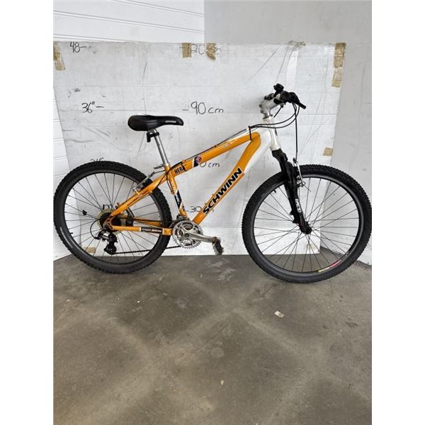 ORANGE SCHWINN BIKE