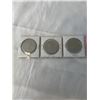 Image 2 : 3 CANADIAN DOLLARS 1984, 1985, 1986