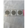 Image 2 : 3 CANADIAN NEWER DOLLARS 1968, 1969, 1971 (BC CENTENNIAL)