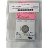 Image 1 : 1936 CANADIAN SILVER GEORGE V 10 CENT (LAST GEORGE V COIN) .800 SILVER