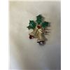 Image 2 : TWO FLORAL BROOCHES