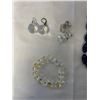 Image 3 : CRYSTAL AND COBALT BEAD NECKLACES AND OTHER ITEMS