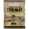 Image 3 : LOT OF CUFF LINKS, BROACHES AND TIE CLIPS