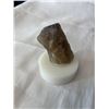 Image 4 : 2 FOSSIL DISPLAYS, NATURAL CITRINE, AND CLEAR QUARTZ