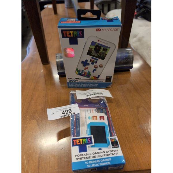 2 TETRIS PORTABLE GAMING SYSTEMS
