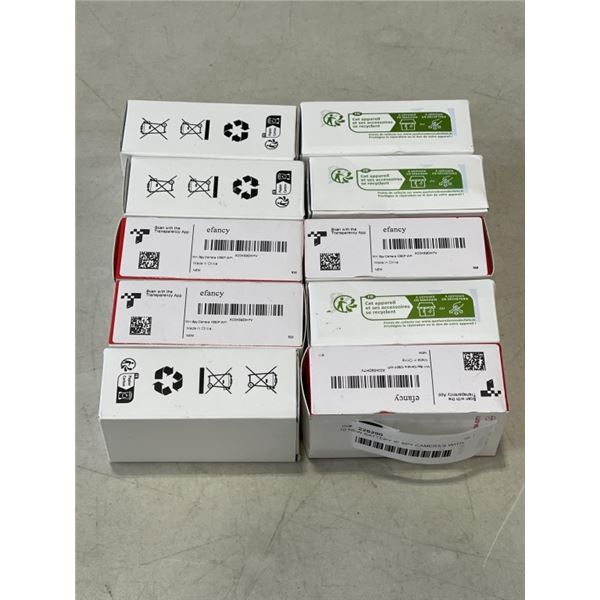 10 NEW BATTERY IP SPY CAMERA'S WITH MOUNT AND CHARGER