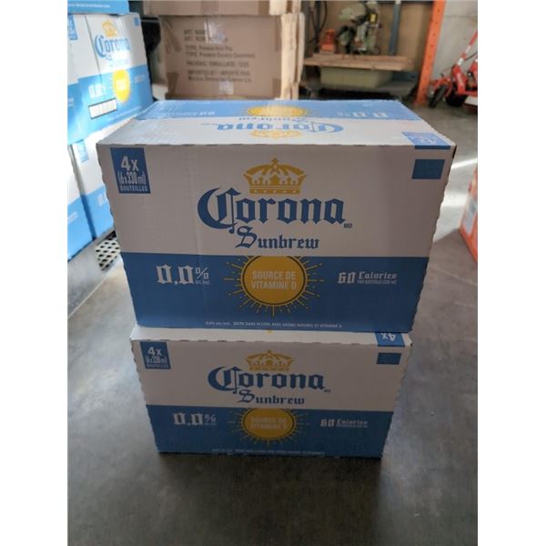 2 CASES OF 24 CORONA NON-ALCOHOLIC 0.0%