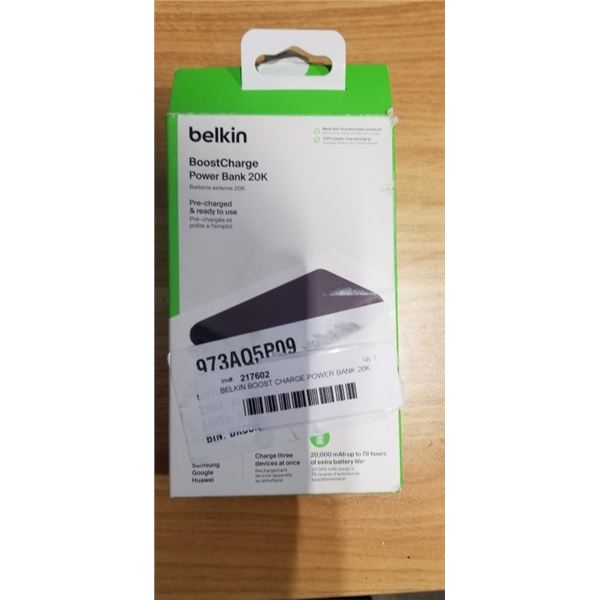 BELKIN BOOST CHARGE POWER BANK 20K