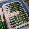 Image 3 : 50 NEW GREEN FOUNTAIN PENS