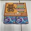 Image 1 : NEW RAINBOW BEAR EDUCATIONAL TOY AND 2 NEW SKIP BALL SETS