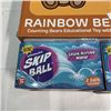 Image 2 : NEW RAINBOW BEAR EDUCATIONAL TOY AND 2 NEW SKIP BALL SETS