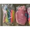 Image 2 : 4 AURORA RAINBOW PINK UNICORN 8" PLUSH STUFFED ANIMALS