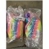 Image 3 : 4 AURORA RAINBOW PINK UNICORN 8" PLUSH STUFFED ANIMALS
