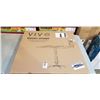 Image 1 : VIVO WHITE EXTENDING DROP DOWN CEILING PROJECTOR MOUNT