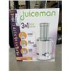 Image 1 : JUICEMAN 3IN1 TOTAL SLOW CITRUS JUICER - TESTED WORKING, RETAIL $109
