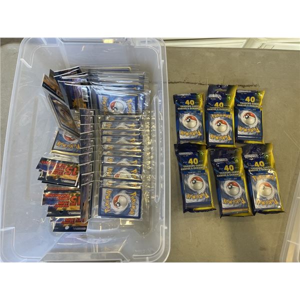 36 UNOPENED POKEMON PACK CARDS