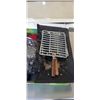 Image 3 : BOX OF SHOWER HEAD, FIREPIT INSERT AND MORE