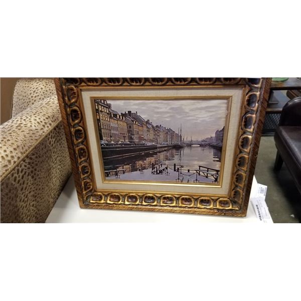 MOUNTED AND FRAMED ART