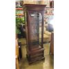 Image 1 : VINTAGE GIBBARD GLASS DOOR DISPLAY CASE