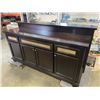 Image 1 : 3 DRAWER, 4 CUPBOARD BAR