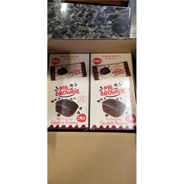 MR BROWNIE BROWNIES, 2 CASES OF 12