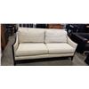 Image 1 : MODERN WOOD TRIM SOFA