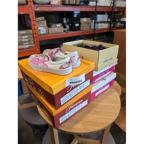 6 NEW PAIRS OF SHOES