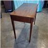 Image 4 : ANTIQUE INLAID 2 DRAWER HALL TABLE