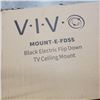 Image 3 : BLACK ELECTRIC FLIP DOWN TV CEILING MOUNT