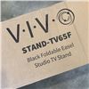 Image 3 : NEW VIVO BLACK FOLDABLE EASEL STUDIO TV STAND