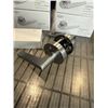 Image 2 : 6 NEW LONDON DOOR HANDLES, SATIN CHROME FINISH, GRADE 3, ROUND COVER