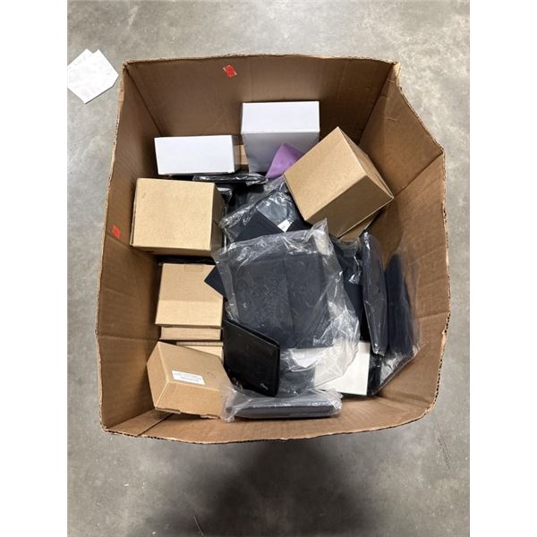 BOX OF JEWELRY DISPLAY ITEMS