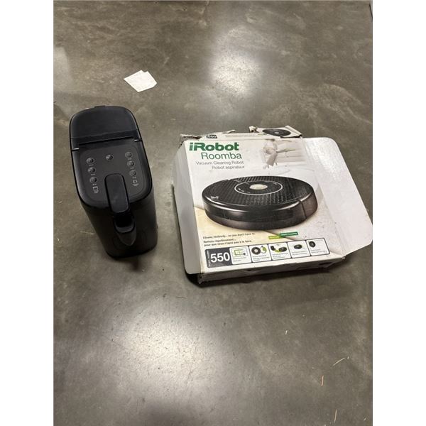IROBOT ROOMBA AND INSTAPOT COFFEE MAKER