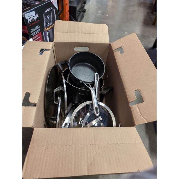 HENCKELS POTS, PANS AND LIDS