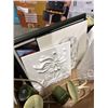Image 2 : ASSORTED ESTATE ARTWORK, DECOR ETC AND BIN OF VINTAGE CHRISTMASS COLLECTIBLES