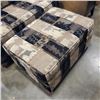 Image 2 : ABSTRACT LIVING ROOM CHAIR AND ROLLING STORAGE OTTOMAN