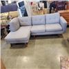 Image 1 : MODERN GREY FABRIC 2 PC SECTIONAL SOFA